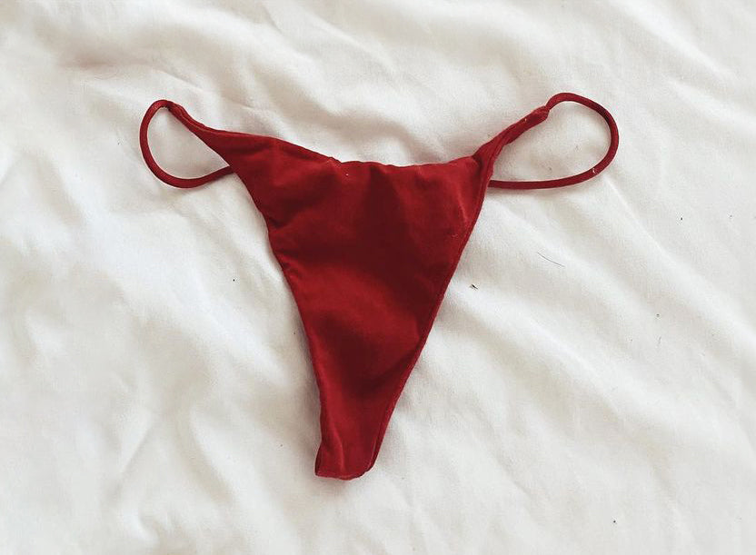 Red Thongs underwear