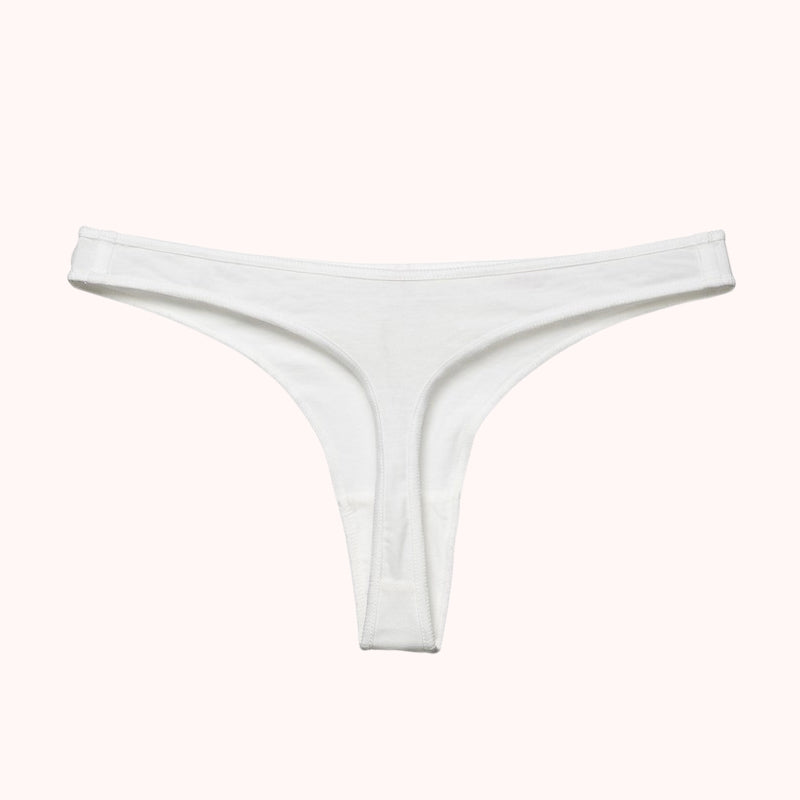 White briefs underwear for women