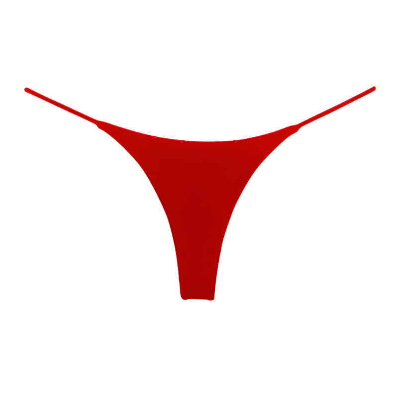 NKD Bare Red String Thong Underwear for Women – product photo on white background