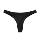 NKD Classic Black Thong Underwear for Women – product photo on white background