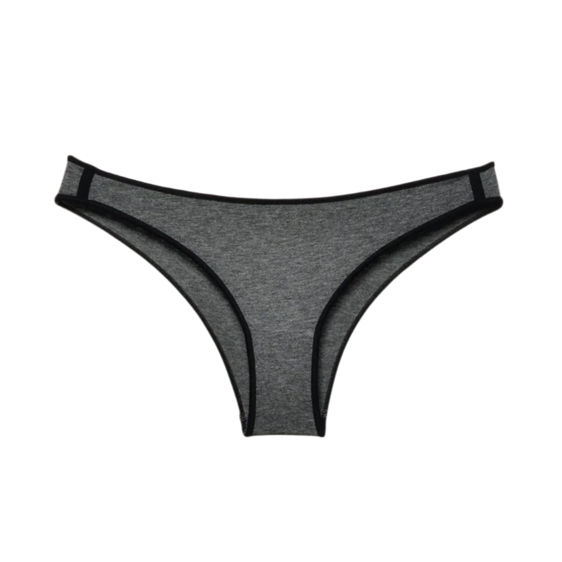 NKD Soft Curve Grey Thong Underwear for Women - Flat Lay