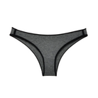NKD Soft Curve Grey Thong Underwear for Women - Flat Lay
