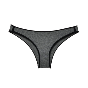 NKD Soft Curve Grey Thong Underwear for Women - Flat Lay